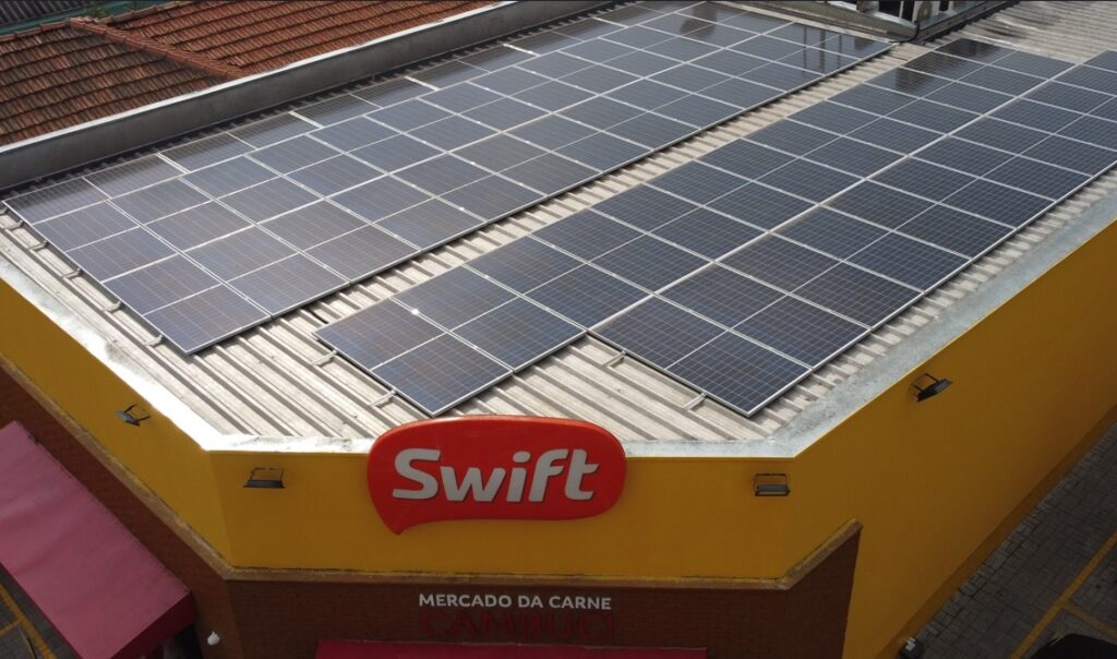 Swift e energia solar