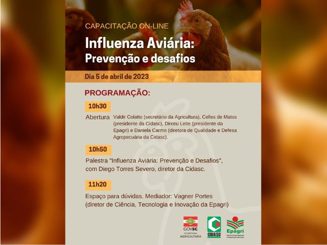 influenza aviária Epagri