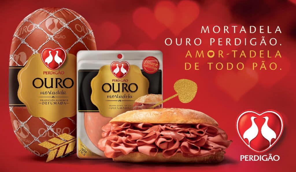 Campanha de Perdigão explora o amor entre pão e Mortadela Ouro Perdigão