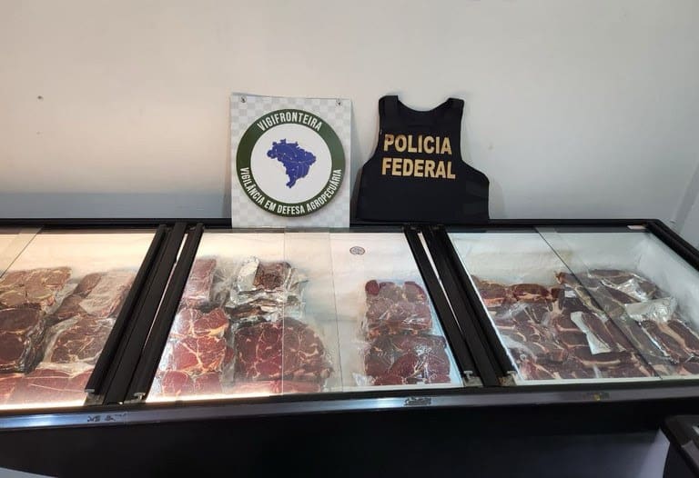 Em Foz do Iguaçu, 53ª Operação Ronda Agro combate contrabando de carnes na fronteira