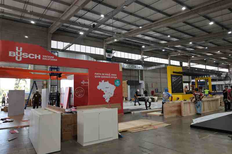 Montagem da Mercoagro 2026 mobiliza centenas de profissionais e aquece economia de Chapecó (1)