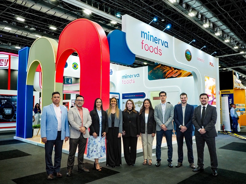 Minerva Foods reforça presença no mercado mexicano durante a Expo ANTAD 2026