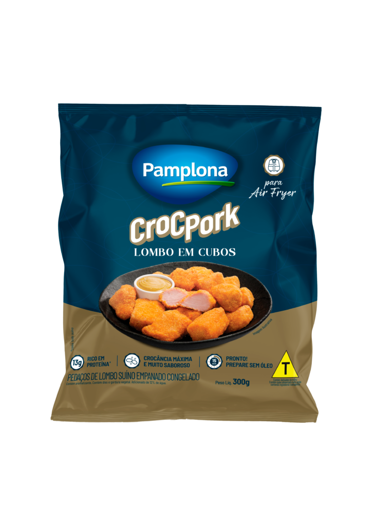 Divulgação Pamplona: CrocPork-Lombo-em-Cubos-300g