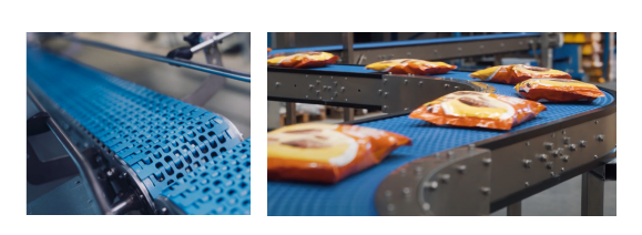AMMEGA amplia soluções para transporte industrial com lançamento da esteira modular uni Flex ASB HDE da Ammeraal Beltech