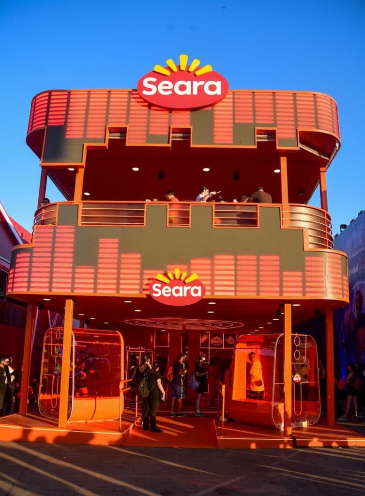 Seara dobra vendas de alimentos no Rock in Rio 2026