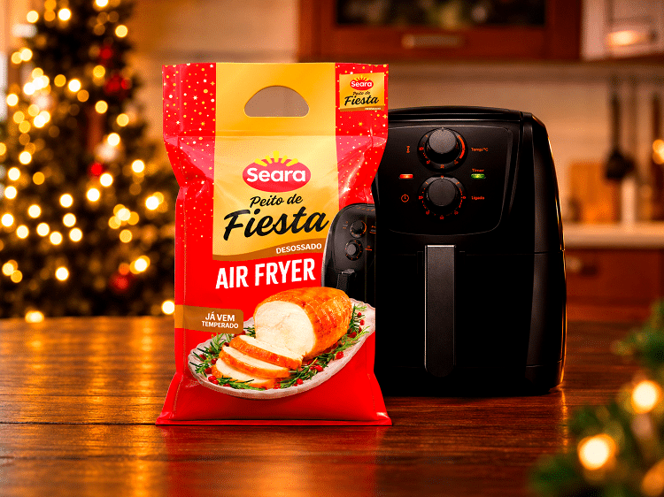 Seara leva ceia para air fryer e amplia opções